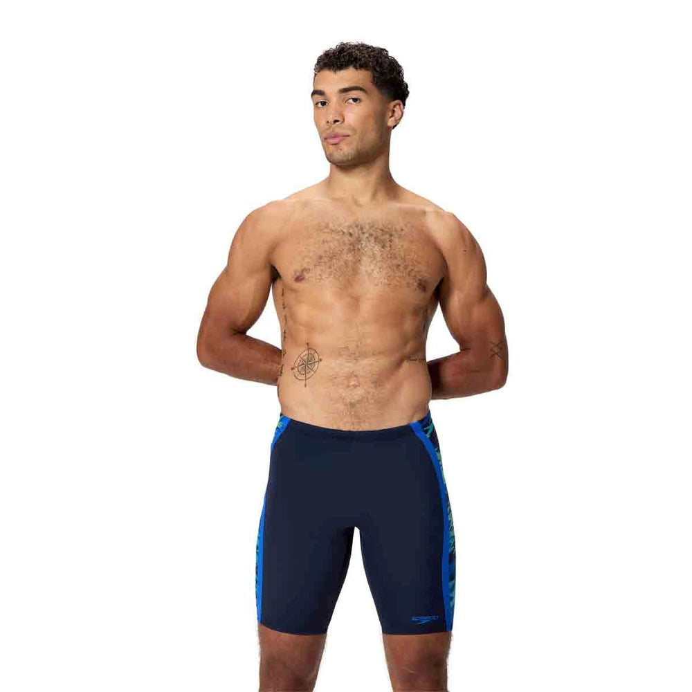Speedo Mens HyperBoom Splice Jammer - Peacoat/Deep Sapphire | Allens Of Kingsbury