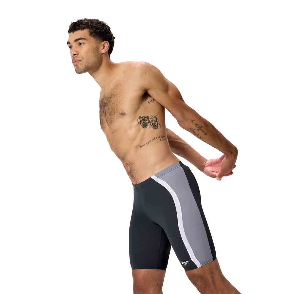 Speedo Mens Solid Splice Jammer - Anthracite/Lead Grey | Allens Of Kingsbury