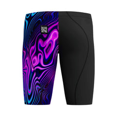 Speedo Boys Fastskin Junior LZR Ignite Jammer - Black/Purple | Allens Of Kingsbury