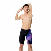 Speedo Mens Fastskin LZR Ignite Jammer - Black/Purple | Allens Of Kingsbury