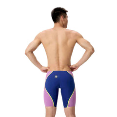 Speedo Mens Fastskin LZR Pure Intent 2.0 Jammer - Noble Navy/Jelly/Hyper Yellow | Allens Of Kingsbury