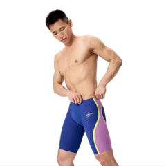 Speedo Mens Fastskin LZR Pure Intent 2.0 Jammer - Noble Navy/Jelly/Hyper Yellow | Allens Of Kingsbury