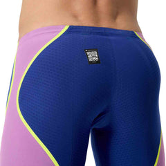 Speedo Mens Fastskin LZR Pure Intent 2.0 Jammer - Noble Navy/Jelly/Hyper Yellow | Allens Of Kingsbury