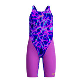 Speedo Fastskin Junior Endurance+ Max Openback Kneeskin - Cave Current/Neon Jelly | Allens Of Kingsbury