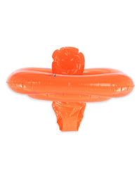 Orange Speedo Seasquad Swimseat for 0-1 years, a comfortable and secure swim aid for young children in the water.