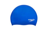 Speedo Biofuse Solid Swimming Cap - Blue | Allens Of Kingsbury