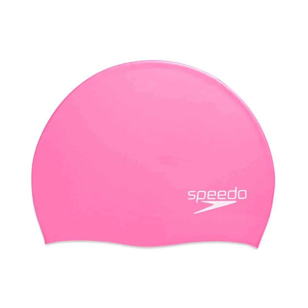 Speedo Biofuse Solid Swimming Cap - Pink | Allens Of Kingsbury
