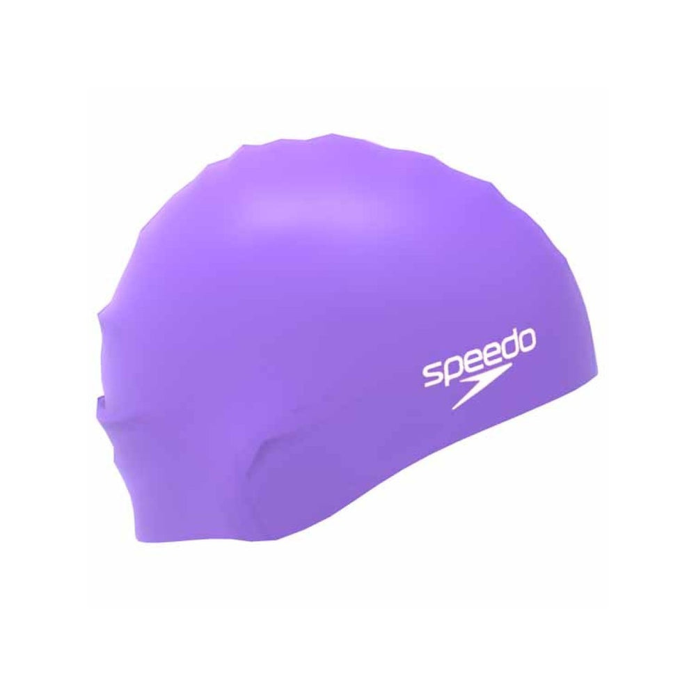 Speedo Biofuse Solid Swimming Cap - Purple | Allens Of Kingsbury