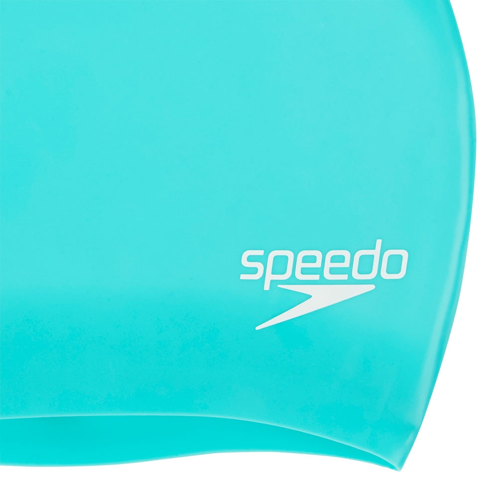 Speedo Long Hair Swimming Cap - Green | Allens Of Kingsbury