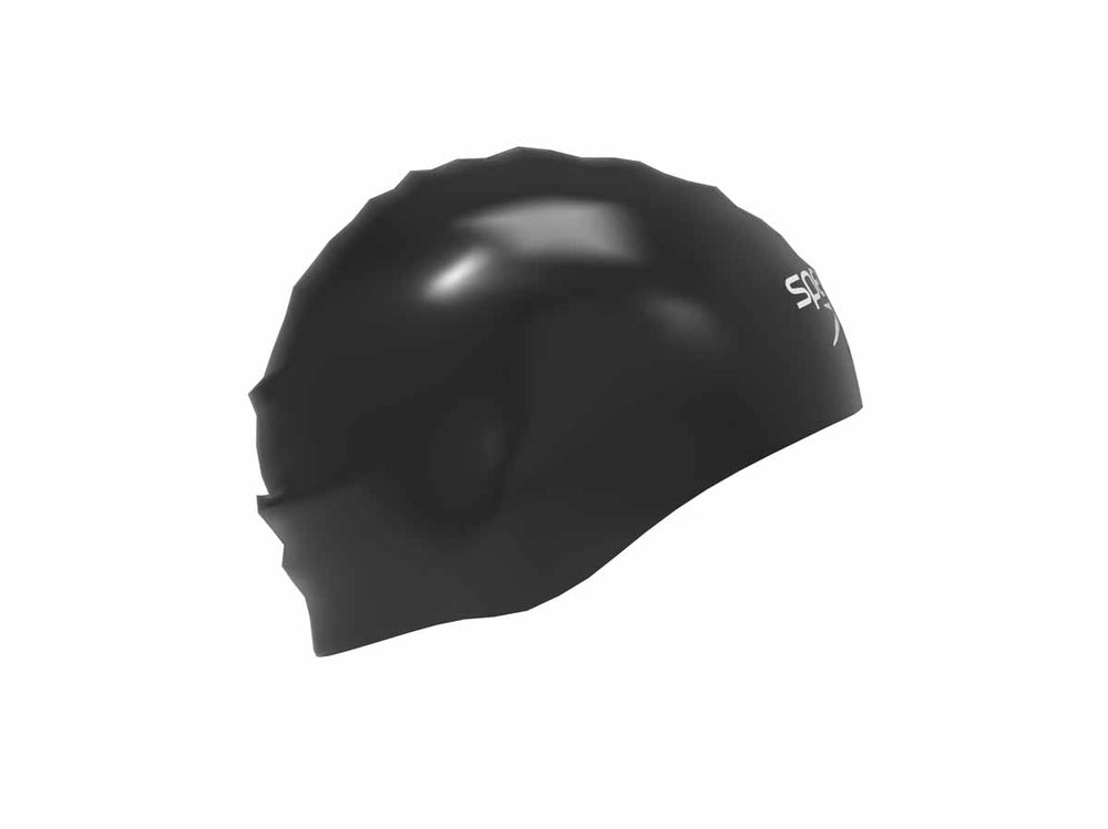Speedo Fastskin Hiro Swimming Cap - Black | Allens Of Kingsbury