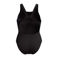 Speedo women's allover digital Recordbreaker swimsuit in multi-color with a sleek, sporty design for competitive swimming.