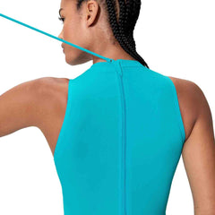 Speedo Womens Endurance+ Logo Hydrasuit Swimsuit - Mayan Blue | Allens Of Kingsbury