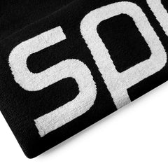 Speedo Logo towel - Black/White | Allens Of Kingsbury