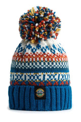 Swimzi Fjord Nordic Knit Super Bobble Hat - Multi | Allens Of Kingsbury