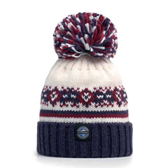 Swimzi Geyser Fairisle Knit Super Bobble Hat - Multi | Allens Of Kingsbury