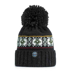 Swimzi Shadow Pine Fairisle Knit Super Bobble Hat - Multi | Allens Of Kingsbury