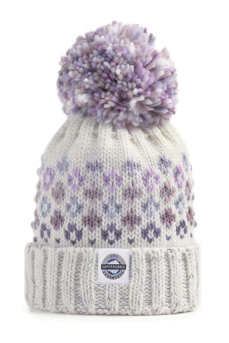 Swimzi Snowfall Nordic Super Bobble Hat - Multi | Allens Of Kingsbury