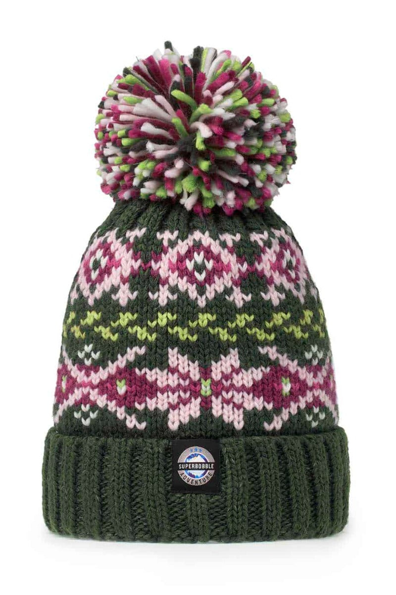 Swimzi Woodland Nordic Super Bobble Hat - Multi | Allens Of Kingsbury