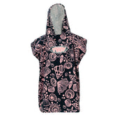 TWF Kids Hooded Towel Robe - Seashells | Allens Of Kingsbury
