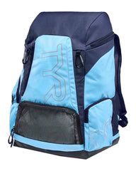 TYR Alliance 45L Backpack - Light Blue/Navy | Allens Of Kingsbury