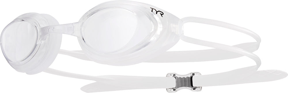 TYR Black Hawk Racing Goggles - Clear | Allens Of Kingsbury