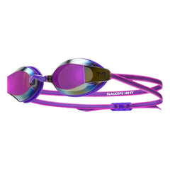 TYR Blackops 140 EV Female Fit Mirror Racing Goggles - Purple/Pink | Allens Of Kingsbury