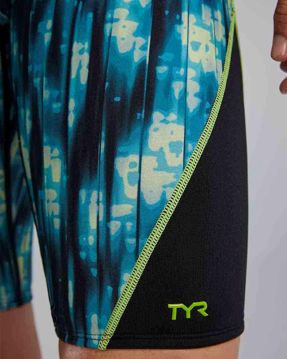 TYR Mens Neo Blade Splice Jammer - Blue/Teal/Green | Allens Of Kingsbury