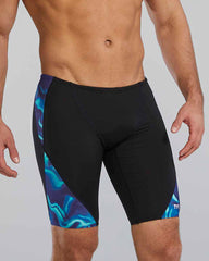 TYR Mens Waveform Blade Splice Jammer - Blue/Green | Allens Of Kingsbury