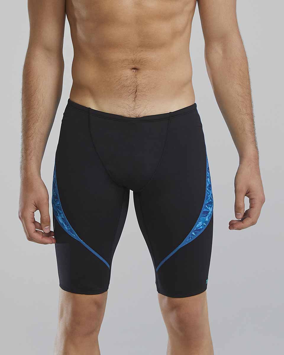 TYR Mens Oceanid Curve Splice Jammer - Ltblu/Aqua | Allens Of Kingsbury