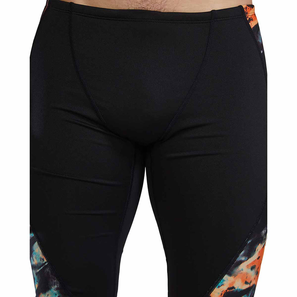 TYR Mens Validus Blade Splice Jammer - Orange/Aqua/Black | Allens Of Kingsbury
