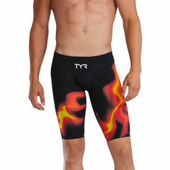 TYR Mens Venzo Infrared Low Waisted Jammer - Fire | Allens Of Kingsbury