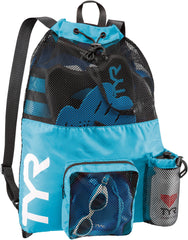 TYR Big Mesh Mummy Backpack - Sky Blue | Allens Of Kingsbury