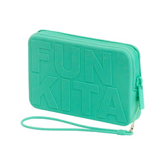 Funkita Womens Mint Kiss Catch Up Clutch Bag - Mint | Allens Of Kingsbury