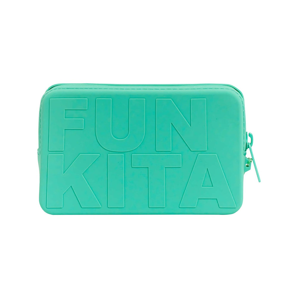 Funkita Womens Mint Kiss Catch Up Clutch Bag - Mint | Allens Of Kingsbury