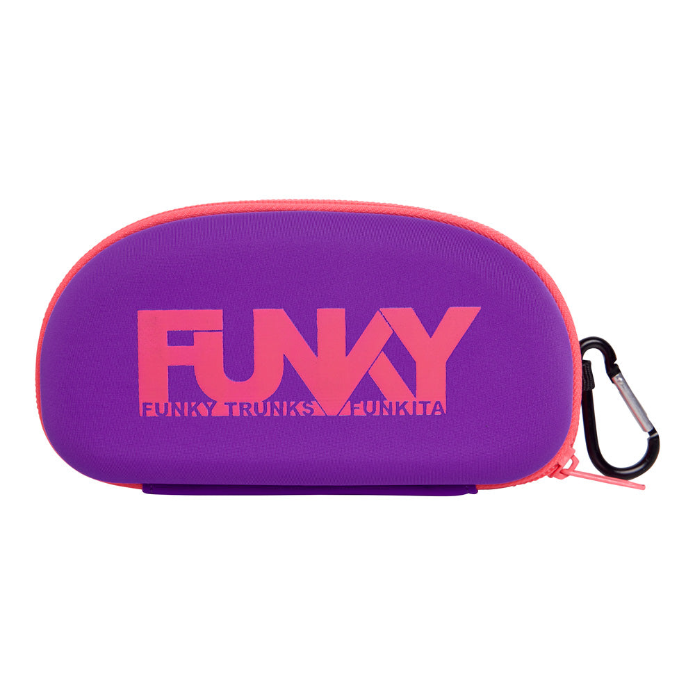 Way Funky Purple Punch Case Closed Goggle Case | Allens Of Kingsbury