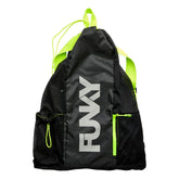 Way Funky Night Lights Gear Up Mesh Backpack - Black/Yellow | Allens Of Kingsbury