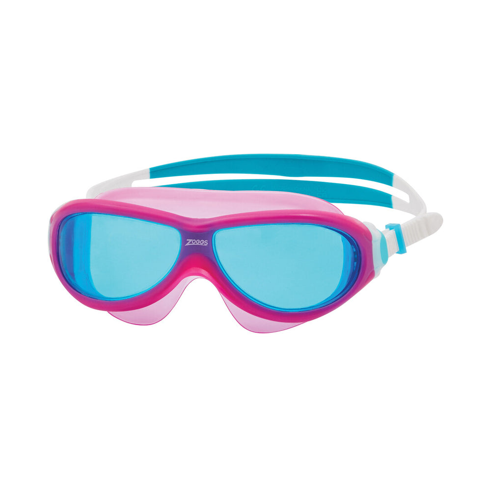 Zoggs Phantom Junior Mask - Pink/White/Tint Blue | Allens Of Kingsbury