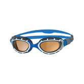 Zoggs Predator Flex Polarized Ultra - Regular Fit - Blue/Grey | Allens Of Kingsbury