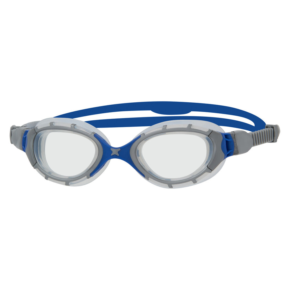 Zoggs Predator Flex - Regular Fit - Blue/Grey | Allens Of Kingsbury