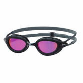 Zoggs Predator Titanium Goggles - Regular Fit - Grey/Black/Mirrored Pink | Allens Of Kingsbury