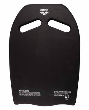 Arena Printed Kickboard in grid design, a lightweight swimming kickboard for training and aquatic exercises.