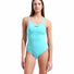 Arena Womens Team Swim Pro Back Solid Swimsuit - Water/Asphalt