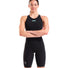 Arena Womens Powerskin Air 3 Open Back Kneesuit - Black/Teal
