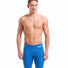 Arena Mens Snakeskin Swim Jammer - Blue Cosmo Multi/Blue Cosmo