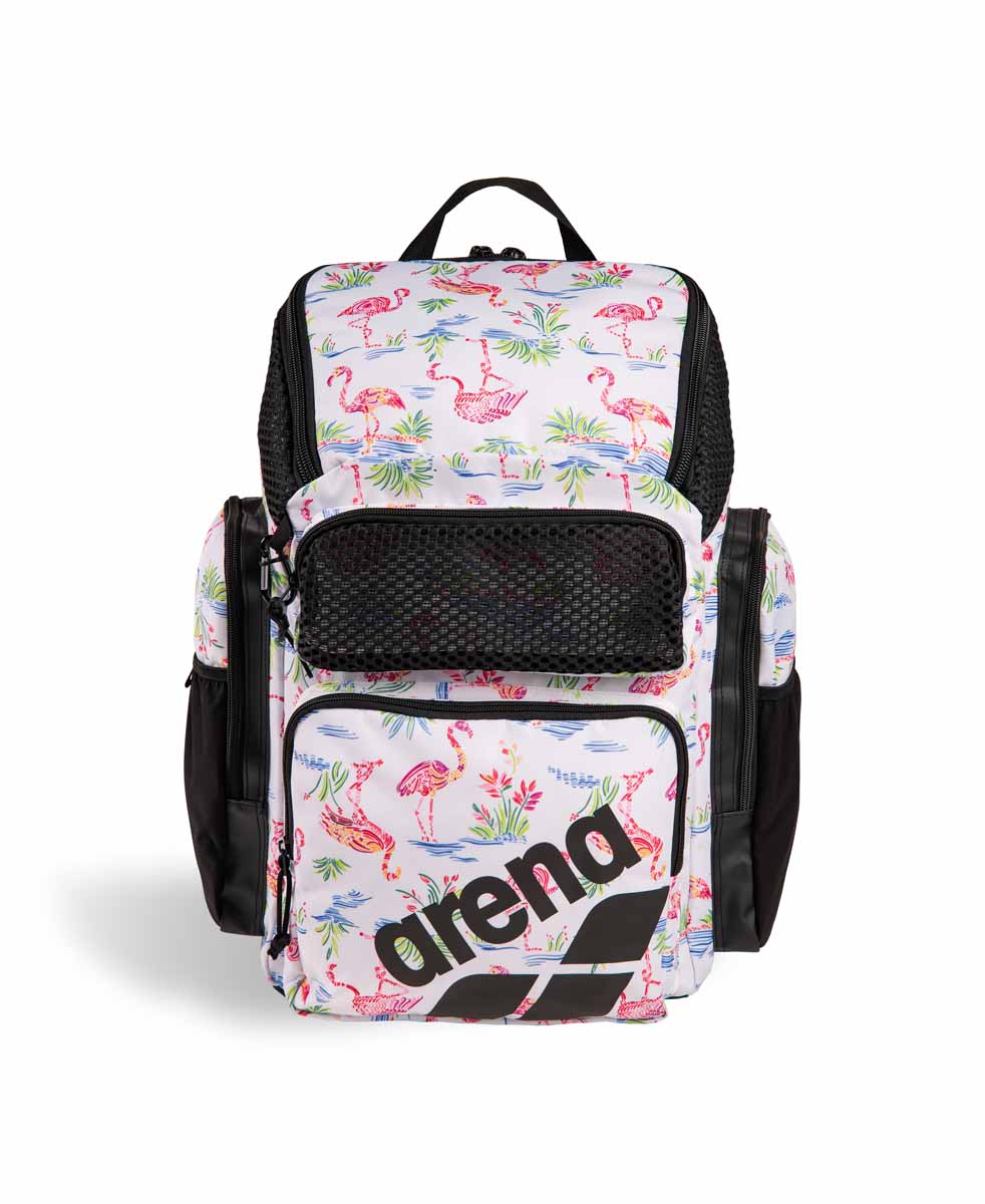 Arena One Go Allover Backpack 45L - Flamingo