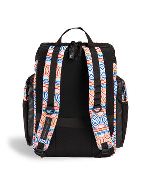 Arena One Go Allover Backpack 45L - Sunrise