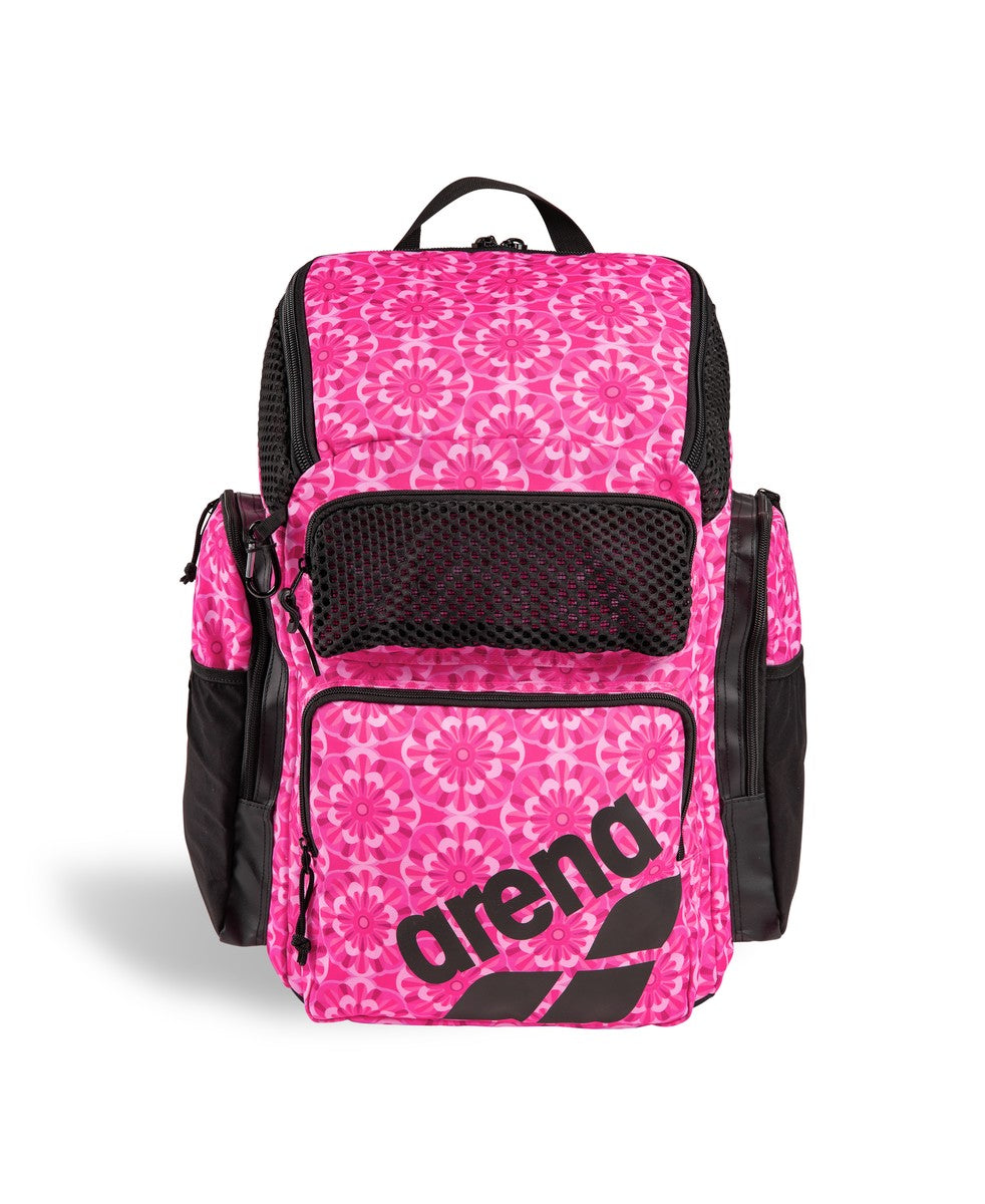 Arena One Go Allover Backpack 45L - Floral/Pink