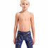 Arena Boys Fireflow Swim Jammer - Navy/Team Navy/Yellow