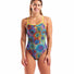 Arena Womens Garden Booster Back Swimsuit - Black/Multi