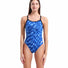 Arena Womens Wave Challenge Back Swimsuit - Black/Team Royal
